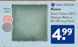 Kissen bei ALDI SÜD im Bodolz Prospekt für 4,99 €