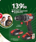 Perceuse à percussion Brushless 20 V - INVENTIV dans le catalogue Mr. Bricolage