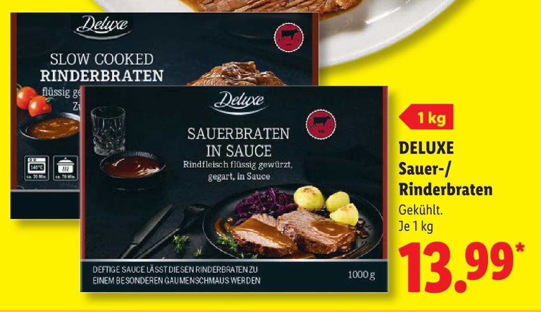 Sauerbraten in Sauce