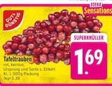 Tafeltrauben im Angebot bei EDEKA in Regensburg Tafeltrauben Angebote von Gut & Günstig bei EDEKA Regensburg für 1,69 €