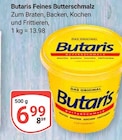 Feines Butterschmalz Angebote von Butaris bei GLOBUS Rostock für 6,99 €