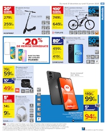 Promo Huawei dans le catalogue Carrefour du moment à la page 71