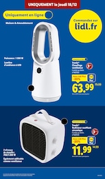 Prix et réduction Radiateur Électrique dans le prospectus Lidl en cours Offre Radiateur Électrique dans le catalogue Lidl du moment à la page 59