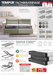 Aktueller Zurbrüggen Prospekt mit Bett, "Tempur Fachberatertage", Seite 2