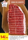 Viande bovine : rôti rumsteck ou rumsteck à rôtir - Jean Rozé dans le catalogue Intermarché Super