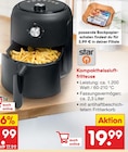 Kompaktheissluftfritteuse von star für 19,99 € bei Netto Marken-Discount im Angebot Kompaktheissluftfritteuse von star im aktuellen Netto Marken-Discount Prospekt
