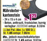 Mähroboterkantenstein im Angebot bei Hornbach in Kaiserslautern Mähroboterkantenstein Angebote von DIEPHAUS bei Hornbach Kaiserslautern für 1,05 €