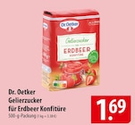Aktuelle Zucker Angebote bei famila Nordost in Lübeck Aktuelles Dr. Oetker Gelierzucker für Erdbeer Konfitüre Angebot bei famila Nordost in Lübeck ab 1,69 €