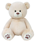 Peluche ours beige 100 cm dans le catalogue JouéClub