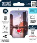 Retreev Smart Tag Gepäckanhänger Hamburg von DIZZ.One für 7,99 € bei budni im Angebot Retreev Smart Tag Gepäckanhänger Hamburg von DIZZ.One im aktuellen budni Prospekt