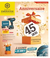 Catalogue Jardineries & Animaleries Espace Emeraude en cours à Wittenheim et alentours, "Anniversaire", 4 pages, 28/05/2025 - 14/06/2025