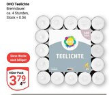 Teelichte Angebote von OHO bei GLOBUS Bad Homburg für 3,79 €