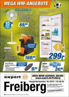 Kühlschrank im expert Prospekt "Top Angebote" mit 12 Seiten (Freiberg)