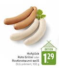 Rote Griller bei EDEKA im Prospekt "" für 1,29 €