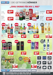 Cola im Getränke Quelle Weydringer Prospekt "...einfach mehr drin" mit 4 Seiten (Goslar)