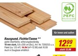 Rauspund Fichte/Tanne Angebote bei toom Baumarkt Schwabach für 14,94 €