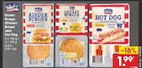 Rinder-Burger, Chicken-Burger oder Hot-Dog Angebote von American Style bei Netto Marken-Discount Fulda für 1,99 €