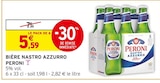 Bière Nastro Azzurro - PERONI en promo chez Intermarché Bière Nastro Azzurro - PERONI dans le catalogue Intermarché