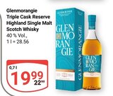 Triple Cask Reserve Highland Single Malt Scotch Whisky Angebote von Glenmorangie bei GLOBUS Hürth für 19,99 €