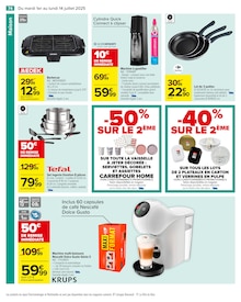 Promo Tefal dans le catalogue Carrefour du moment à la page 76