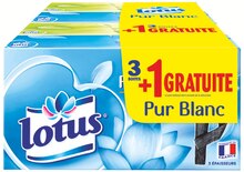 Mont Blanc - Lotus dans le catalogue Carrefour Market Mouchoirs pur blanc - Lotus à 2,52 € en promo chez Carrefour Market