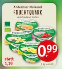 Aktuelles Fruchtquark Angebot bei Erdkorn Biomarkt in Hannover ab 0,99 €