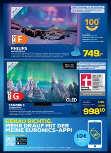 Fernseher im EURONICS Prospekt "GENAU RICHTIG. 10% SPAREN." mit 16 Seiten (Hilden)