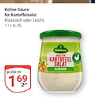 Aktuelle Feinkostlebensmittel Angebote bei GLOBUS in Duisburg Aktuelles Sauce für Kartoffelsalat Klassisch Angebot bei GLOBUS in Duisburg ab 1,69 €