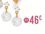 Boucles oxydes de zirconium à 46,00 € dans le catalogue E.Leclerc