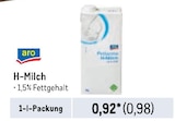 Aktuelles H-Milch Angebot bei Metro in Hildesheim ab 0,98 €