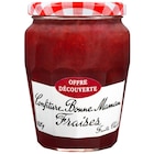 Confiture "Offre Découverte" - BONNE MAMAN en promo chez Carrefour Confiture "Offre Découverte" - BONNE MAMAN dans le catalogue Carrefour