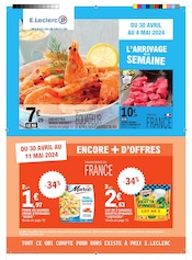 Catalogue Supermarchés E.Leclerc en cours à Trébeurden et alentours, "L'arrivage de la semaine", 28 pages, 30/04/2024 - 04/05/2024
