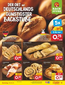 Brot im Netto Marken-Discount Prospekt "Aktuelle Angebote" mit 49 Seiten (Lübeck)