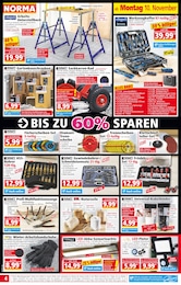 Werkzeugkoffer Angebot im aktuellen Norma Prospekt auf Seite 4