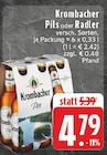 Pils Angebote von Krombacher bei E center Kempen für 4,79 €