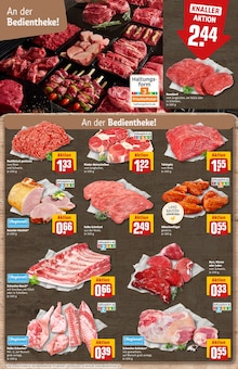 Schweinefleisch im REWE Prospekt "Dein Markt" mit 38 Seiten (Braunschweig)