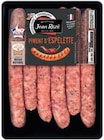 Intermarché La Bassée - Promo 6 saucisses aromatisées au piment d'Espelette Promo 6 saucisses aromatisées au piment d'Espelette à 3,19 € dans le catalogue Intermarché à La Bassée