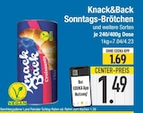 Sonntags-Brötchen Angebote von Knack&Back bei EDEKA Augsburg für 1,49 €