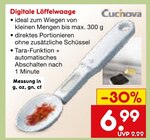 Digitale Löffelwaage Angebote von Cuchina bei Netto Marken-Discount Worms für 6,99 €
