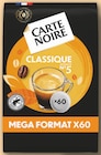 Dosettes de café souples classique n°5 - CARTE NOIRE en promo chez Netto Vincennes à 2,95 €