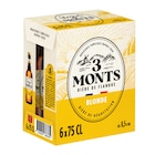 Bière blonde - 3 MONTS en promo chez Carrefour Market Bière blonde - 3 MONTS dans le catalogue Carrefour Market