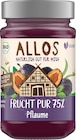 Fruchtaufstrich, Frucht Pur Pflaume 75% Frucht von ALLOS im aktuellen dm-drogerie markt Prospekt für 3,65 €