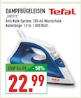 Dampfbügeleisen im Angebot bei Marktkauf in Gelsenkirchen Dampfbügeleisen Angebote von Tefal bei Marktkauf Gelsenkirchen für 22,99 €