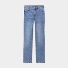 Jeans regular 5 poches coton Creeks denim stone femme à 25,99 € dans le catalogue La Halle