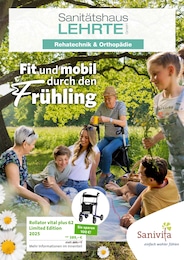 Sanitätshaus Lehrte GmbH Prospekt für Hildesheim: "Fit und mobil durch den Frühling", 6 Seiten, 13.03.2025 - 31.05.2025