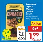 Vegane Pfannengerichte von Greenforce im aktuellen Netto Marken-Discount Prospekt für 1,99 €
