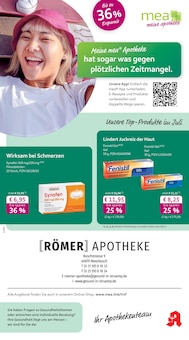 Aktueller mea - meine apotheke Prospekt "Unsere Juli-Angebote" für Krefeld Aktueller mea - meine apotheke Prospekt für Krefeld mit Seiten
