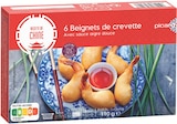 6 beignets de crevette - PICARD en promo chez Picard 6 beignets de crevette - PICARD dans le catalogue Picard