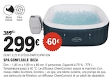 Spa gonflable ibiza - LAY-Z-SPA - E.Leclerc à Colmar Spa gonflable ibiza - LAY-Z-SPA en promo chez E.Leclerc Colmar à 299,00 €