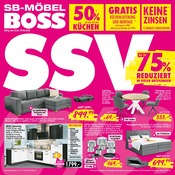 Kochtopf im SB Möbel Boss Prospekt in Neubrandenburg Aktueller SB Möbel Boss Prospekt mit Kochtopf, "SSV", Seite 1